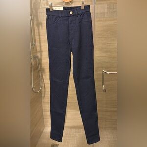 Brand New!! Uniqlo women extra stretch high rise denim leggings pants XS